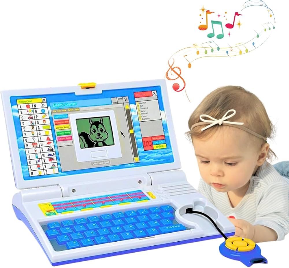 Educational Learning Laptop with 40+ Activities - include Mouse