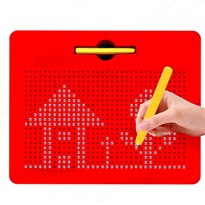 Mini Magpad Magnetic Drawing Board –  Small (Red/ Black Color)