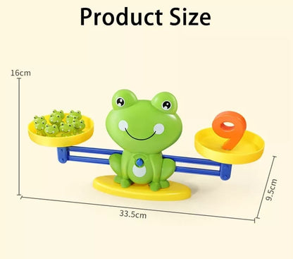 Frog Balance Math Game Educational  Toys