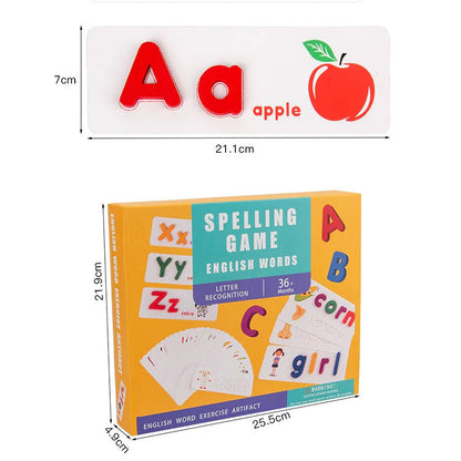 Spelling Game: Numbers, Letters Matching  &  Tracing