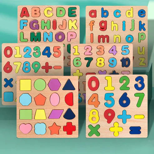 Wooden Alphabet Toy For Kids