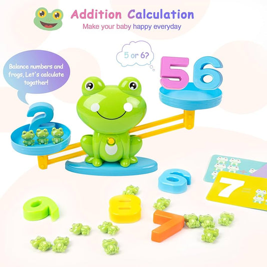 Frog Balance Math Game Educational  Toys
