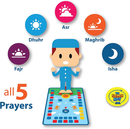 Kids Educational Learning Prayer Mat