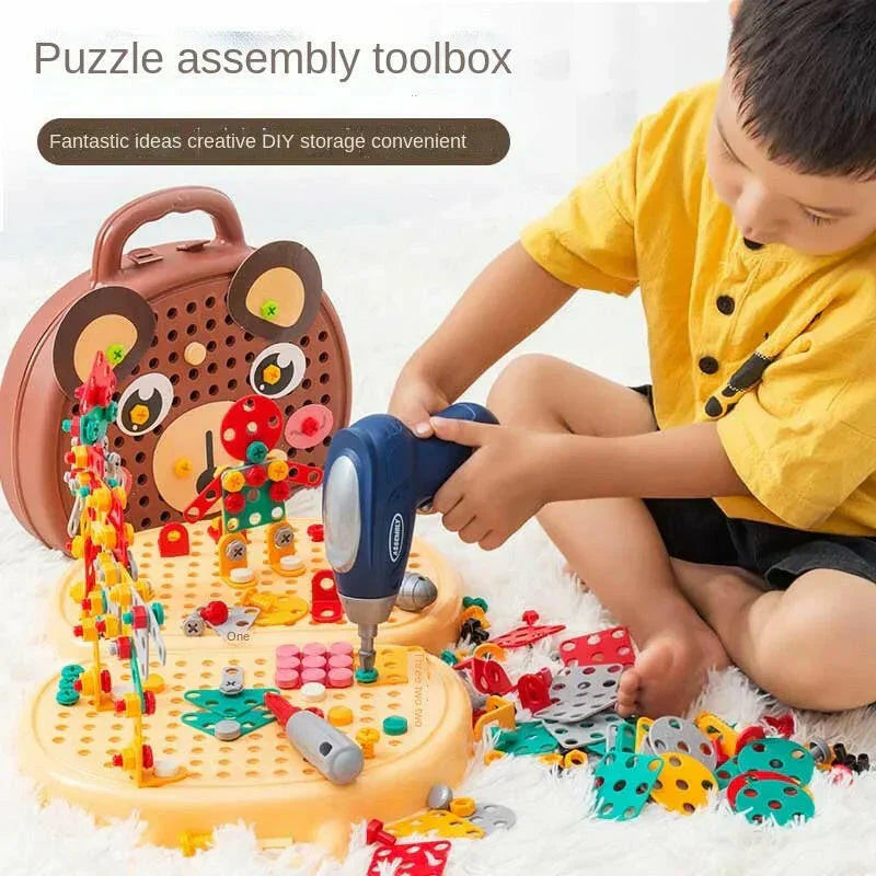 Kids Power Tools With Screwdriver Toy  Set