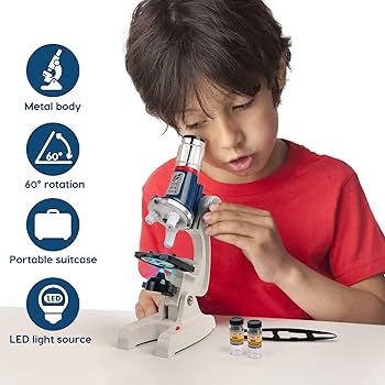 Microscope Toys Primary  School Biological Science Experiment