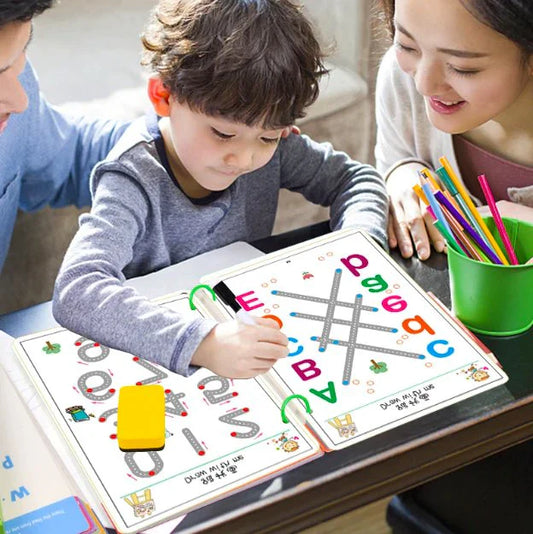 Dot-to-Dot Tracing Wipe and Clean Set