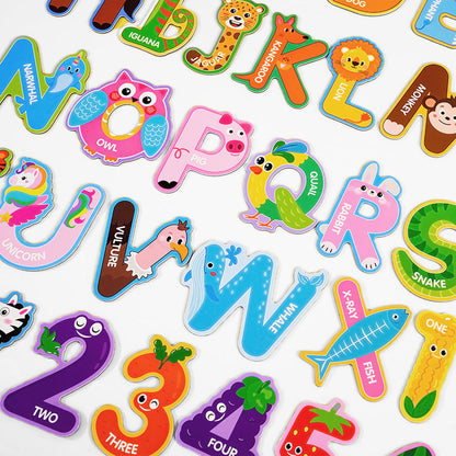 Magnetic (Letters + Numbers) Set For Kidz