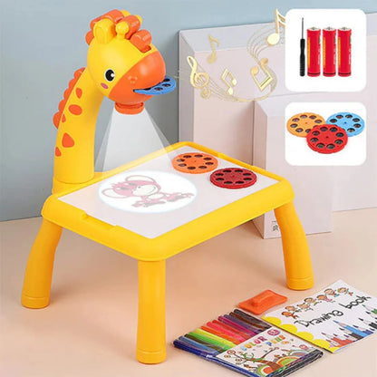 LED Art Drawing Projector Table