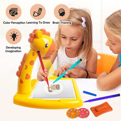 LED Art Drawing Projector Table