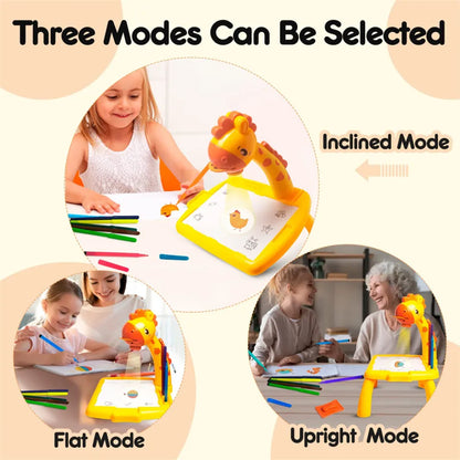 LED Art Drawing Projector Table