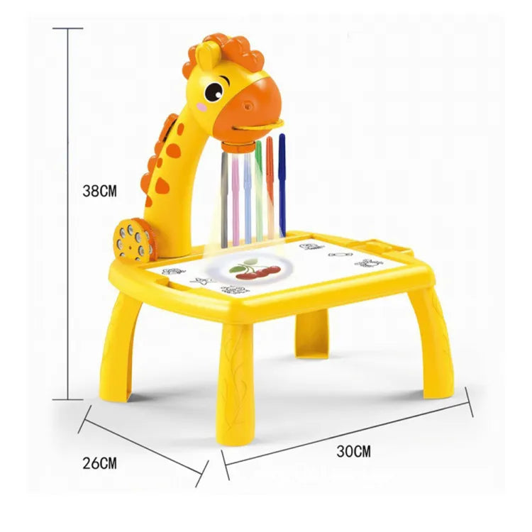 LED Art Drawing Projector Table